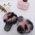 Hjtx08 Cc Parent-Child Suit Mother And Me Fur Slides With Purse Set For Women And Kids